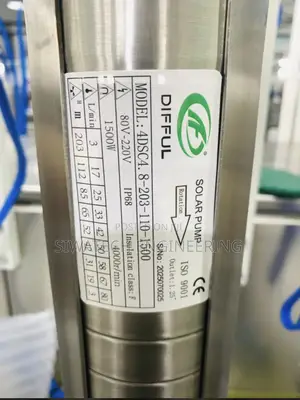 Diful Submersible Water Pumps From 50m to 420m Head