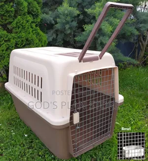 X Large Plastic Dogs/Cats /Pets Cages Dogs Cages Plastic