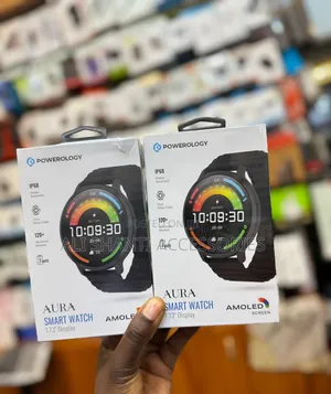 Powerology Aura Smart Watch With 1.73" Amoled Screen,