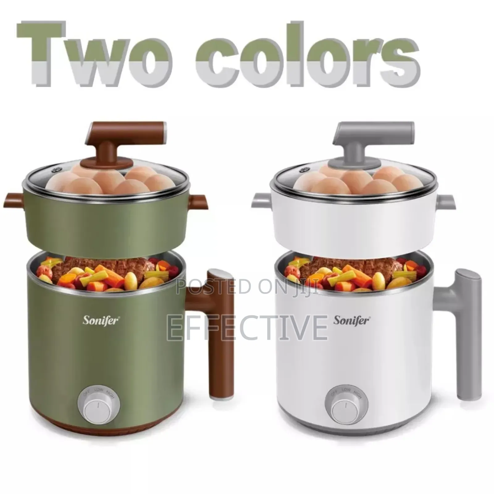 Sonifer Sf-1505 1.2l Kitchen Multi-Function Electric Steamer Cooker