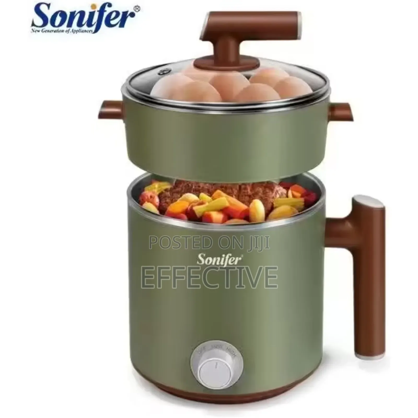 Sonifer Sf-1505 1.2l Kitchen Multi-Function Electric Steamer Cooker