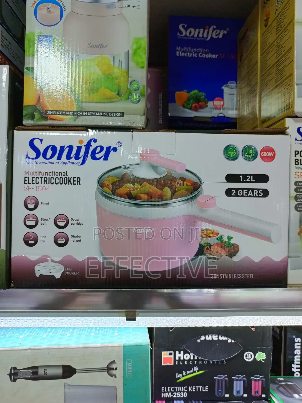 Sonifer Sf-1504 Multifunctional Electric Cooker.