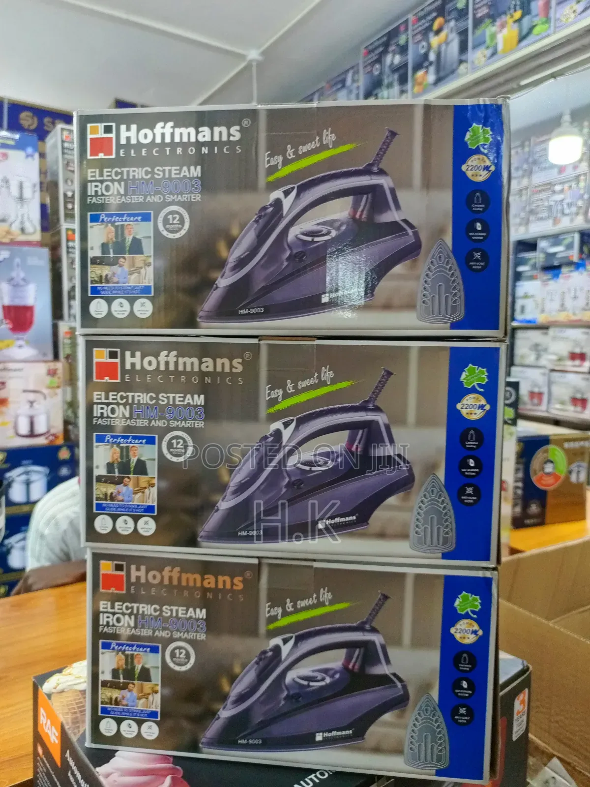 Hoffmans Electric Steam Iron