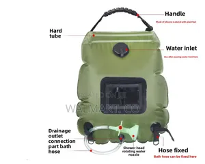 Solar Shower Bag 20l Hot Water Shower Bag