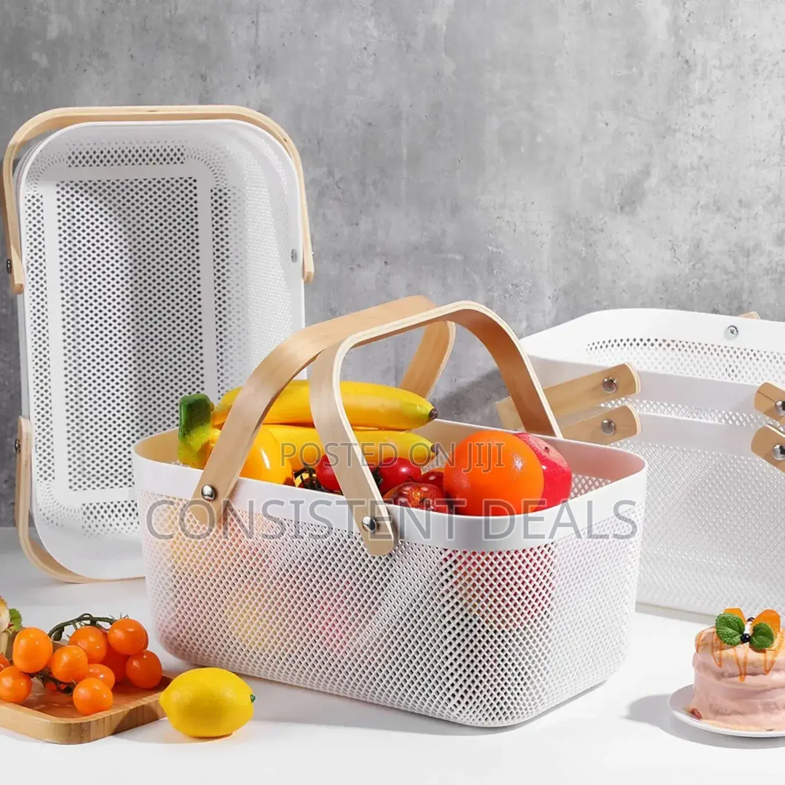 Metal Mesh Fruit Basket