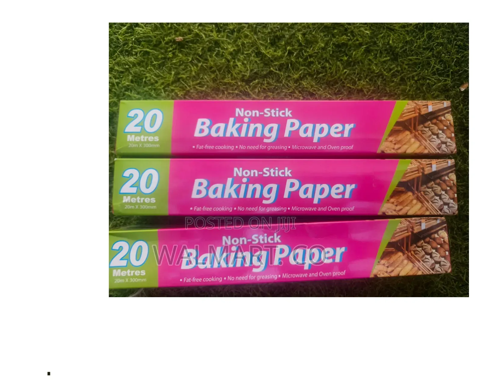 3 Rolls of Non Stick Baking Paper