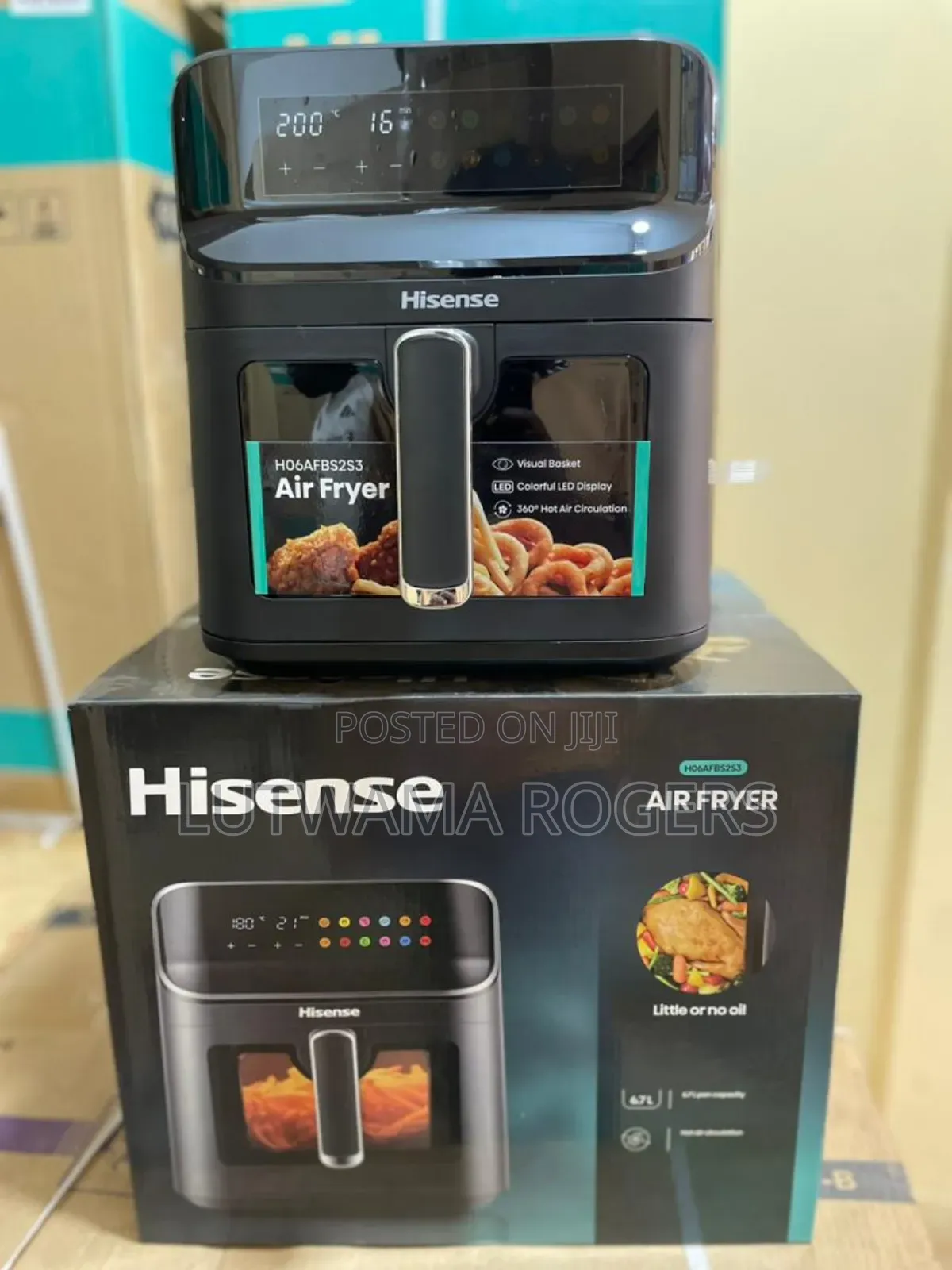 Hisense Air Fryer 6.7ltrs