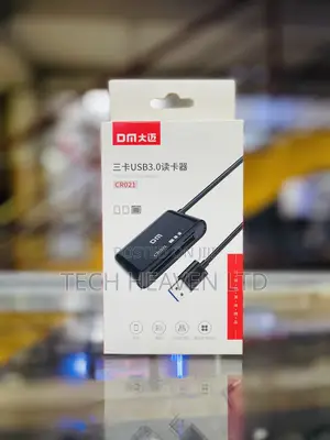 Dm 3 in 1 Card Reader Sd/Tf/Cf Multi Card Reader With Usb Interface