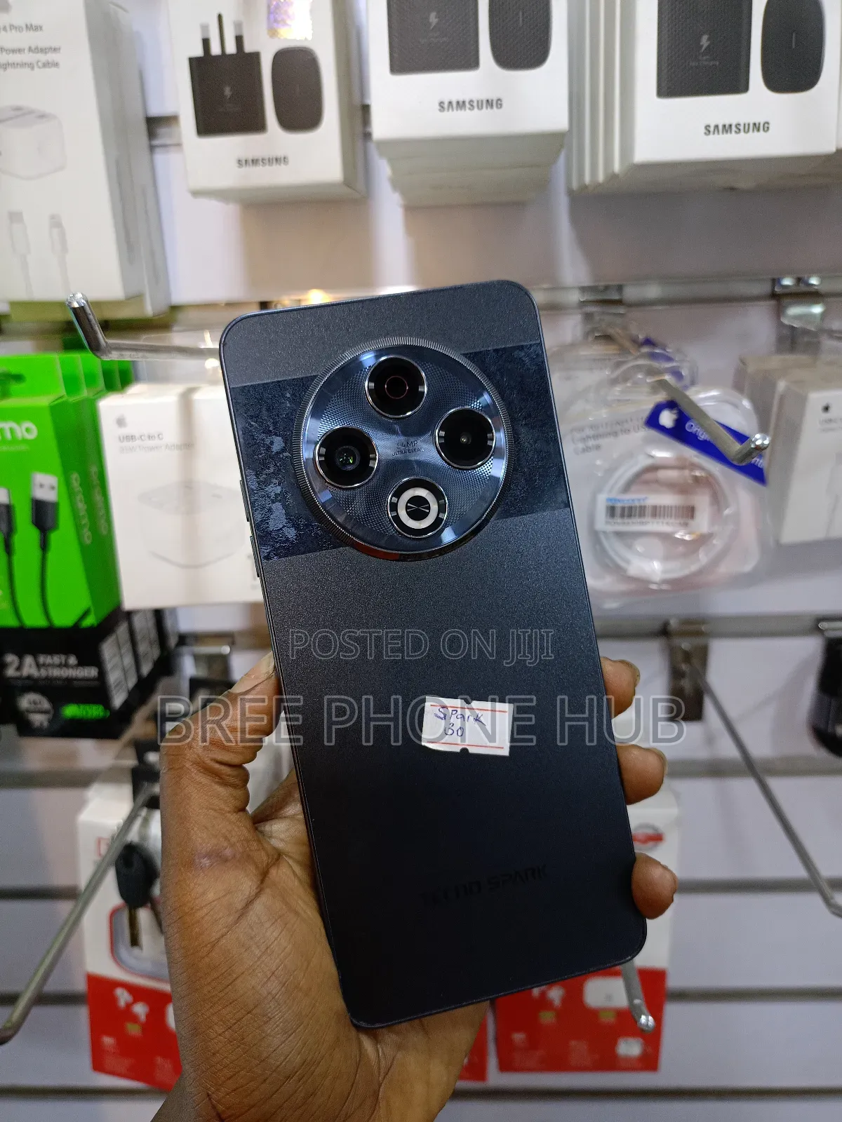 Tecno Spark 30 128 GB Black