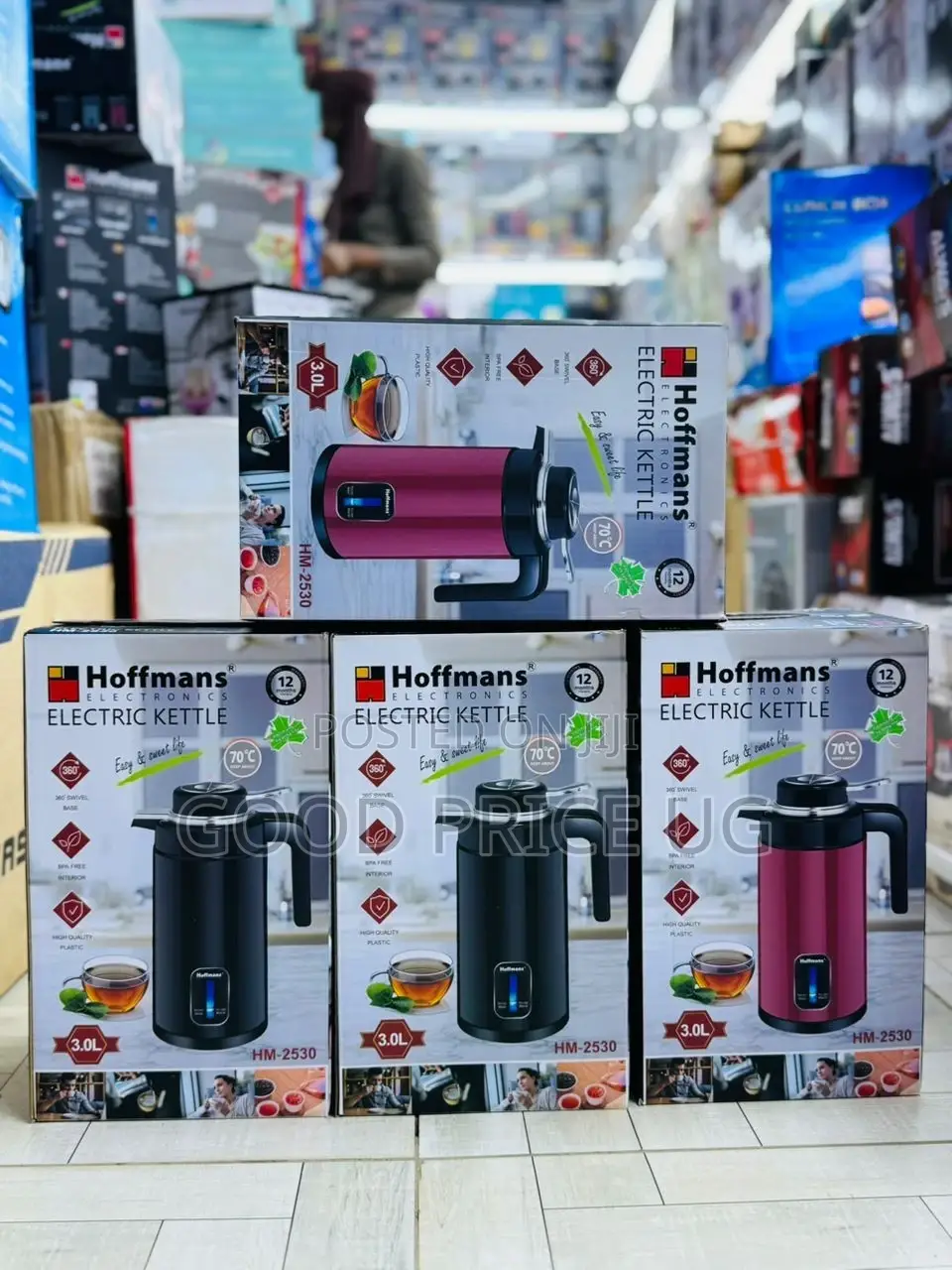 3l Hoffman Electric Kettle