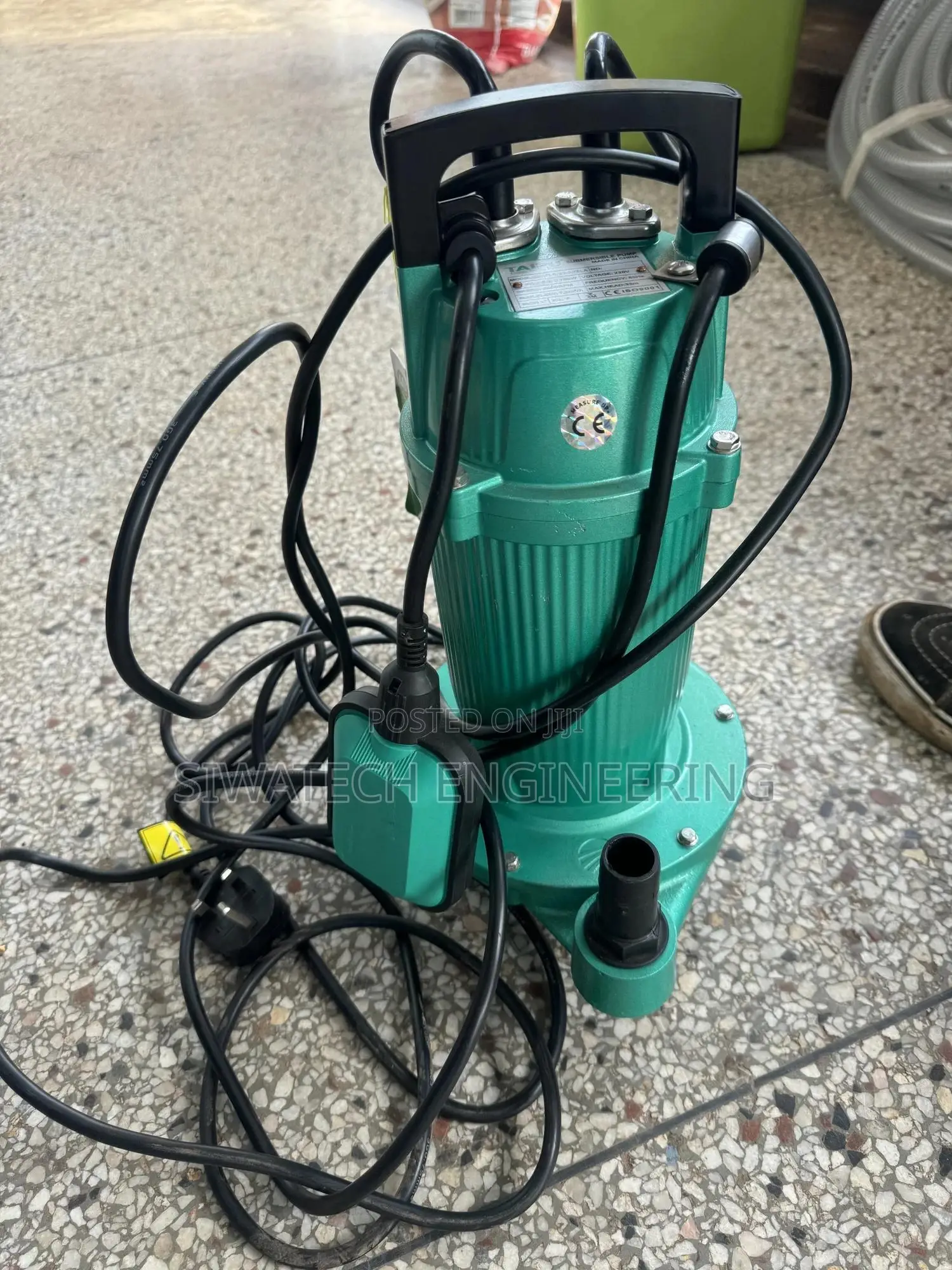 Taifu Qxd1.5-32-0.75 Submersible Pump Head Max 33m 1hp C/W 10m Cable