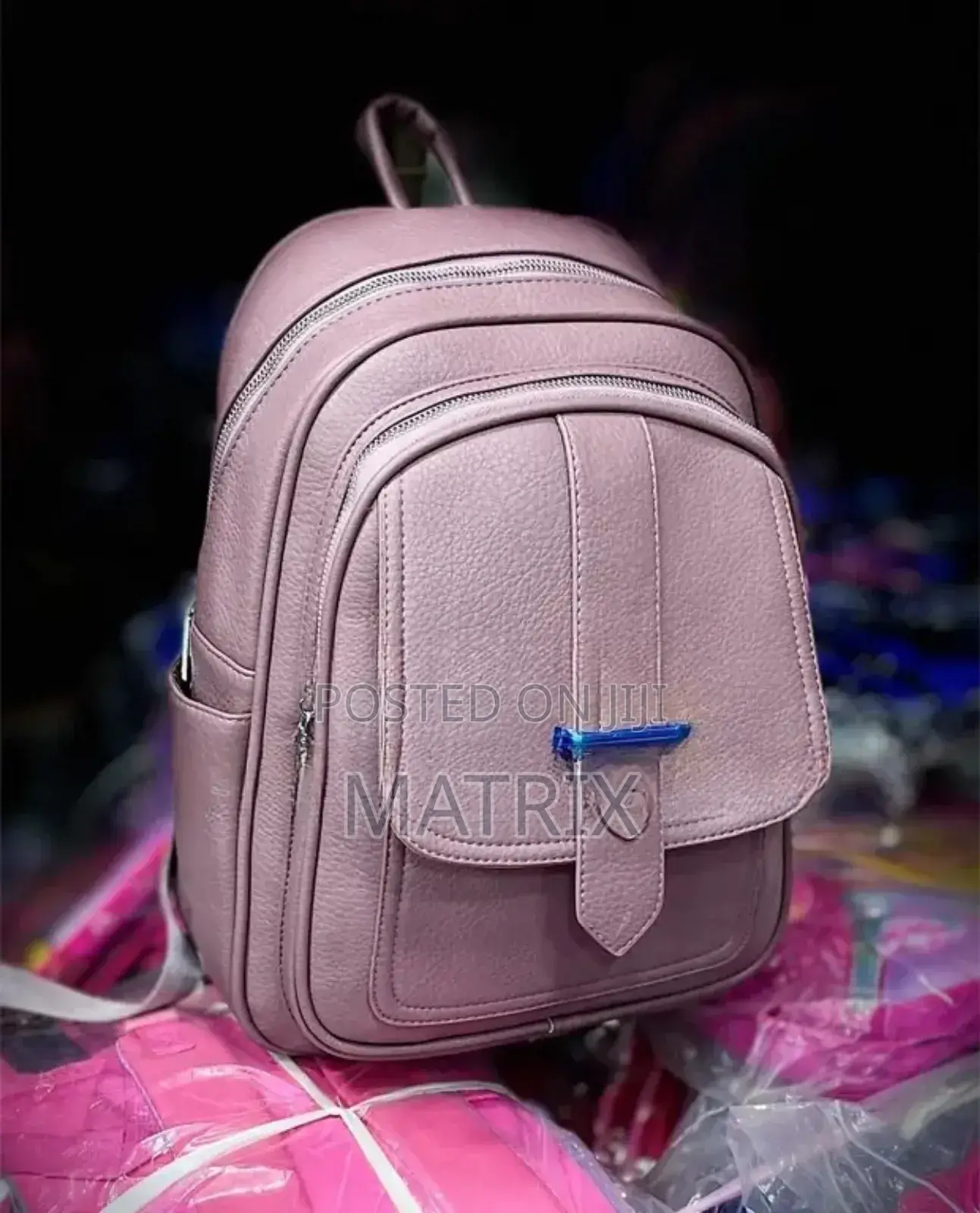 Leather Backpack