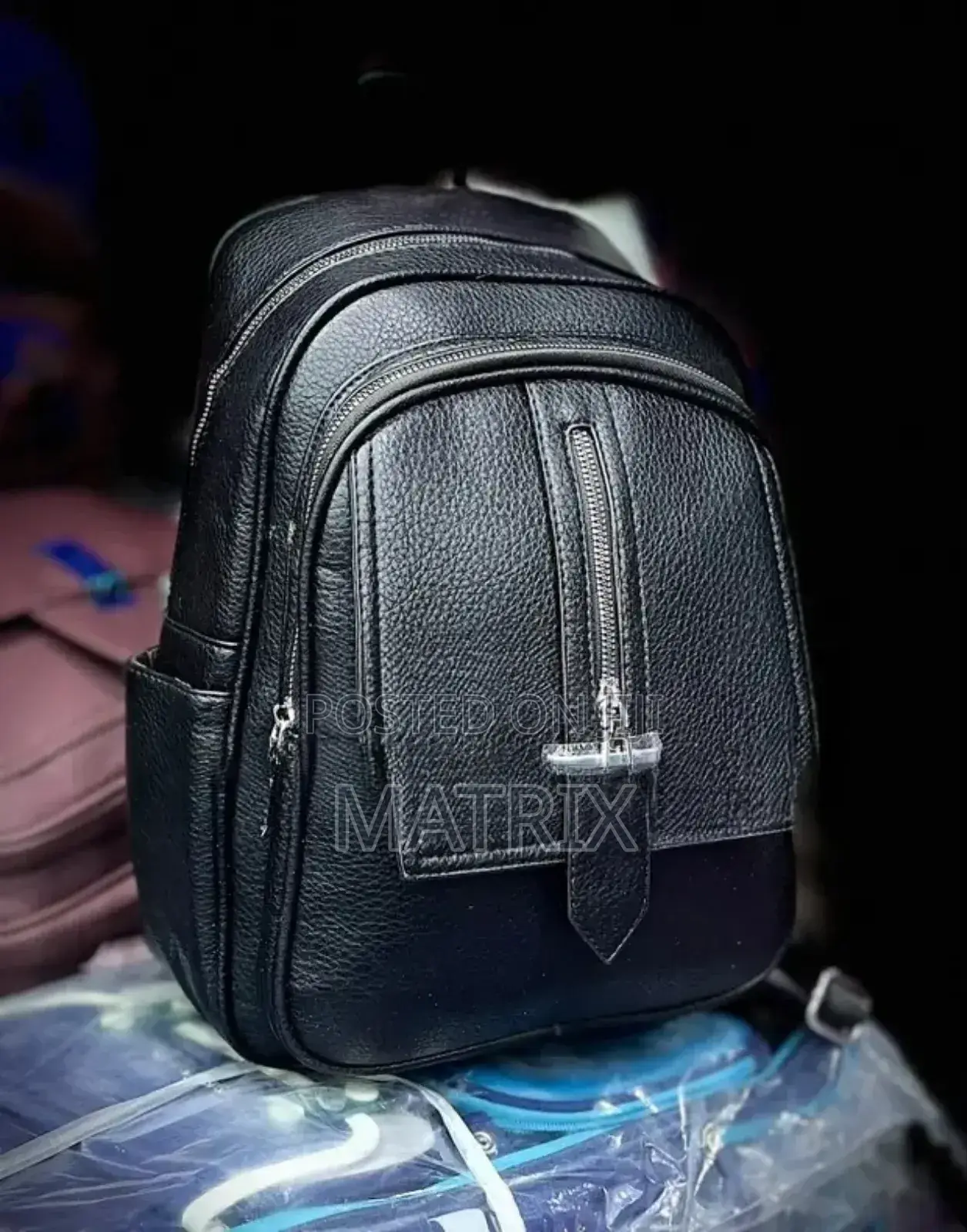 Leather Backpack