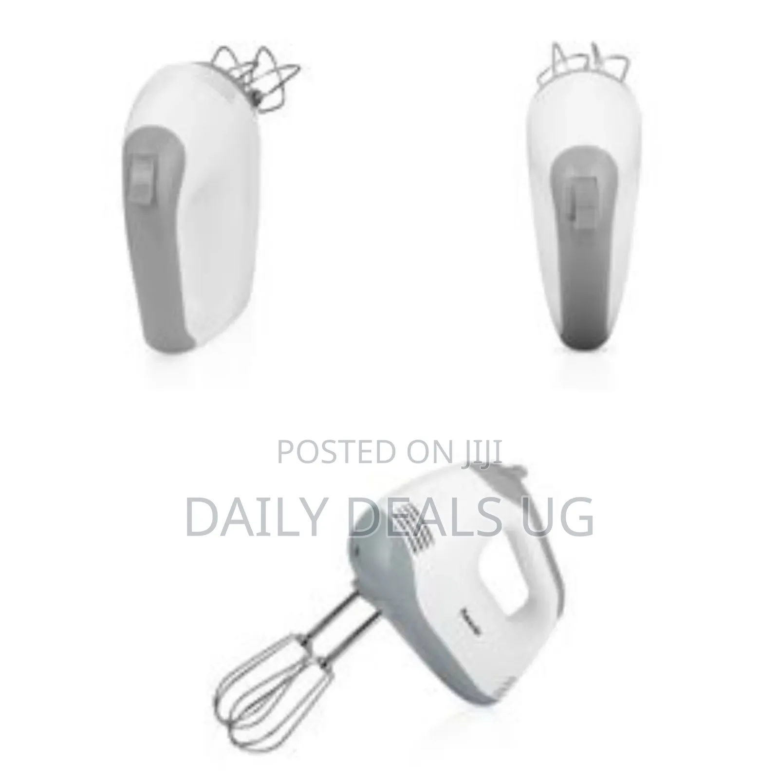 Saachi 7-Speed Hand Mixer Egg Beater - White
