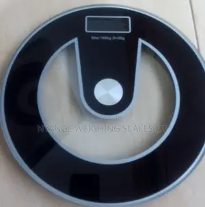 Digital Weighing Scale Black Led Digital Bathroom Weighing Scale
