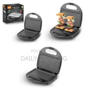 Raf Sandwich Maker Non Stick Surface Bread Toaster Baker
