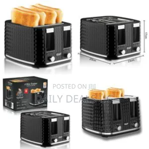 Raf Household 4 Slice Bread Toaster Strong Power Multifunction Toaste