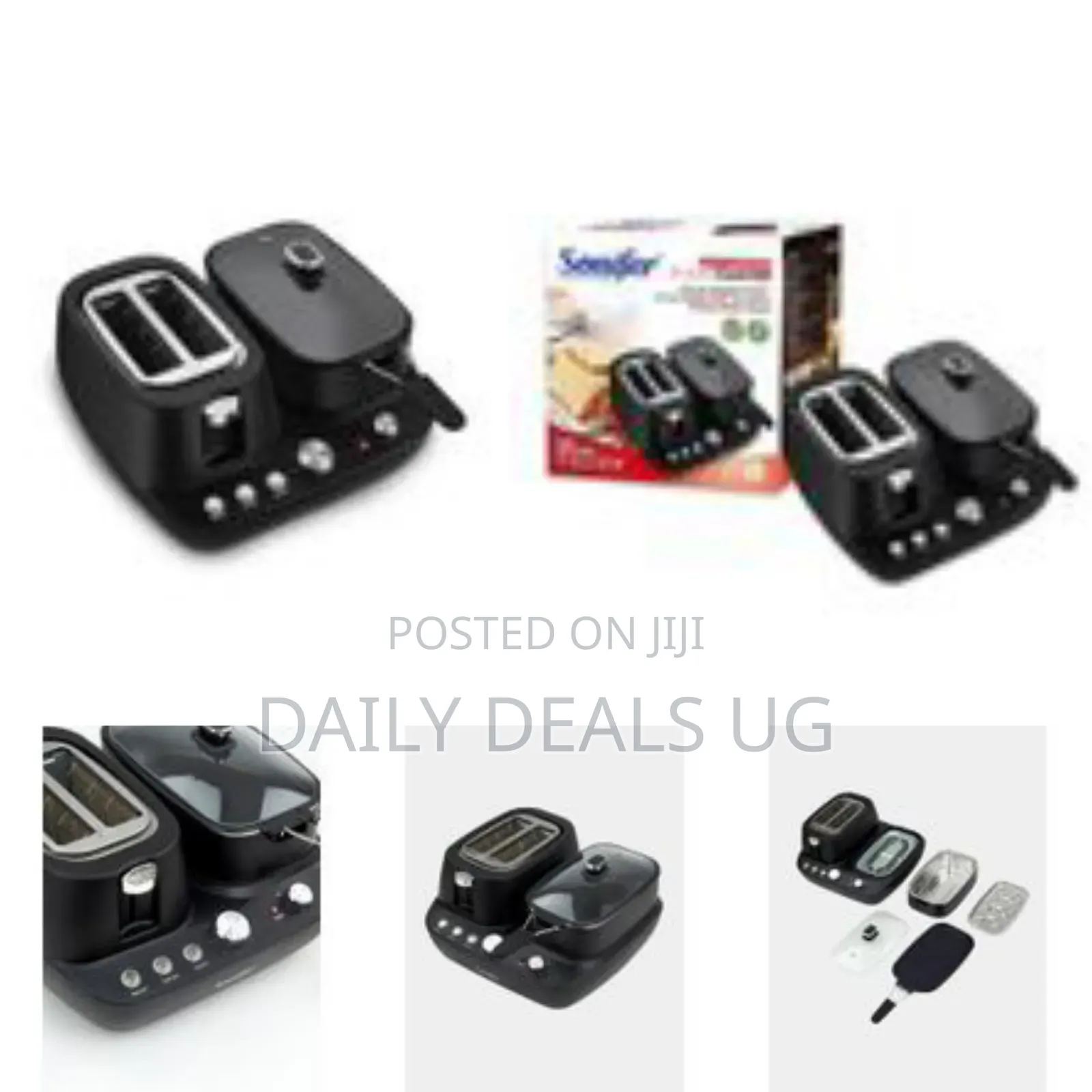Sonifer Electric Oven 3 in 1 Breakfast Making Machine Multifunction