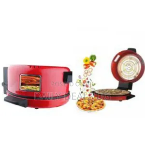 DSP Pizza/Roti/Breadmaker Electric Pan Grill Roaster-Red