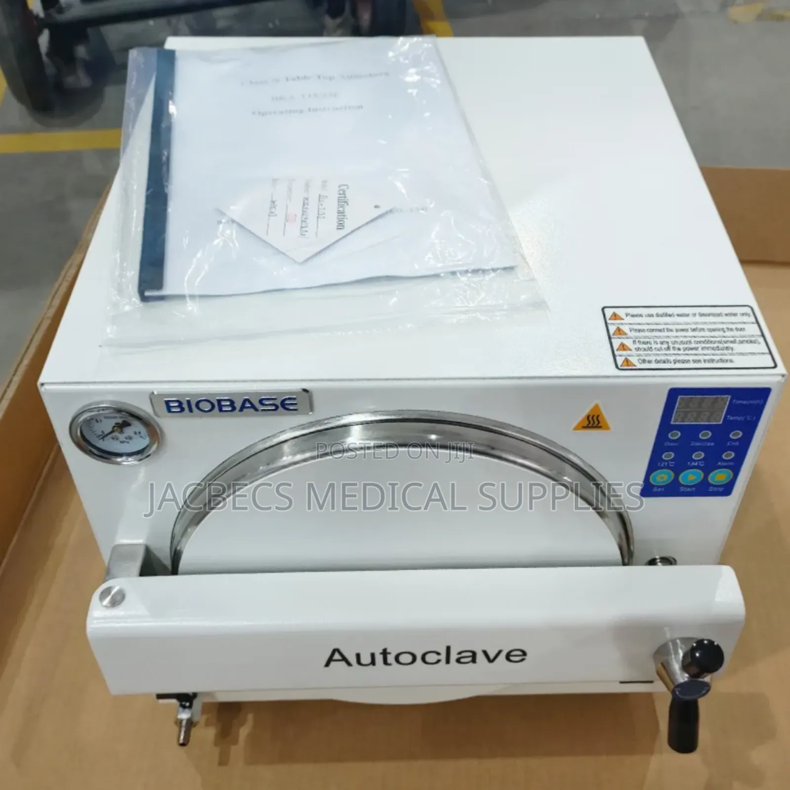 Autocalve Biobase Brand