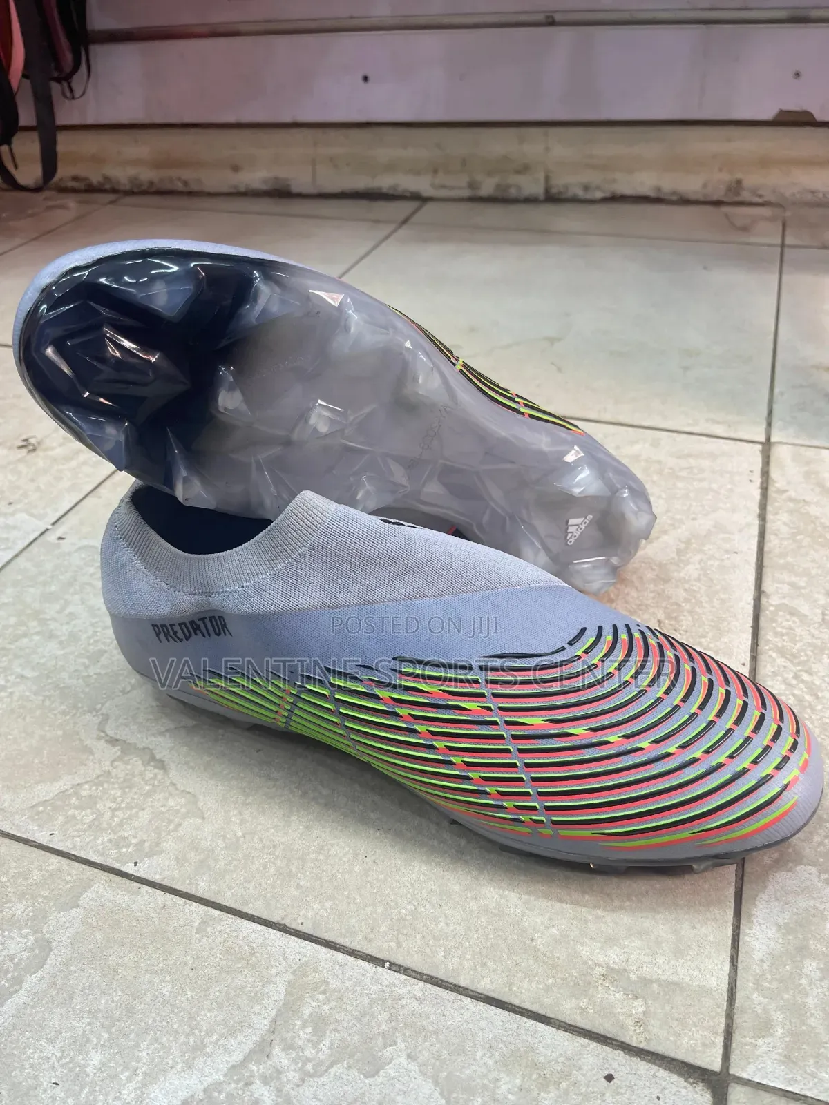 Predator Boots Gray Color Original Material