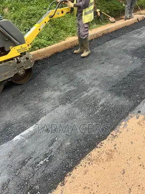 Road Tarmacing in Jinja