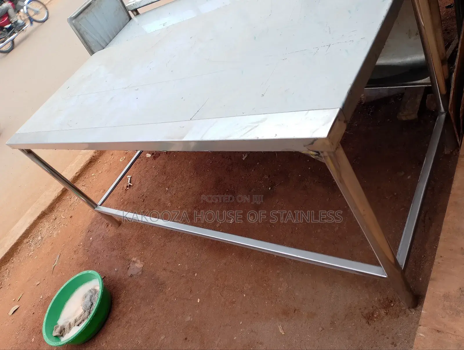 Stainless Top Tables