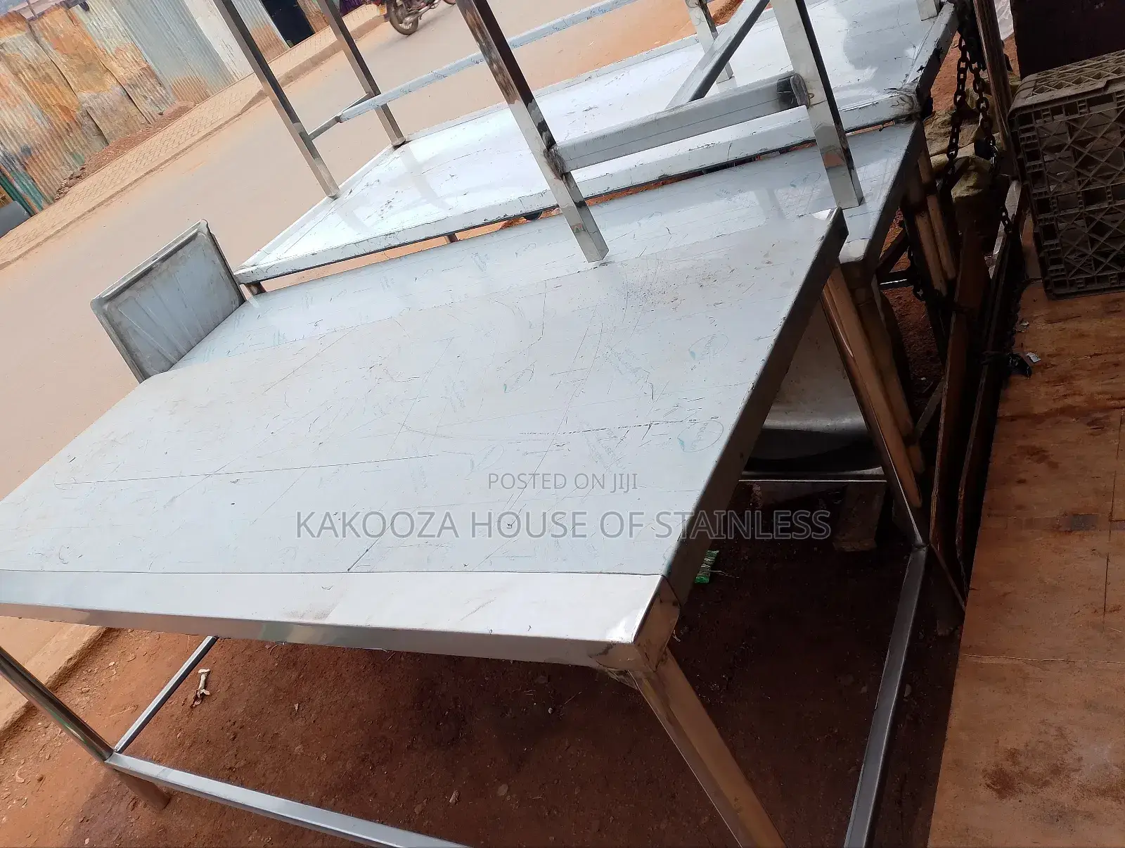 Stainless Top Tables