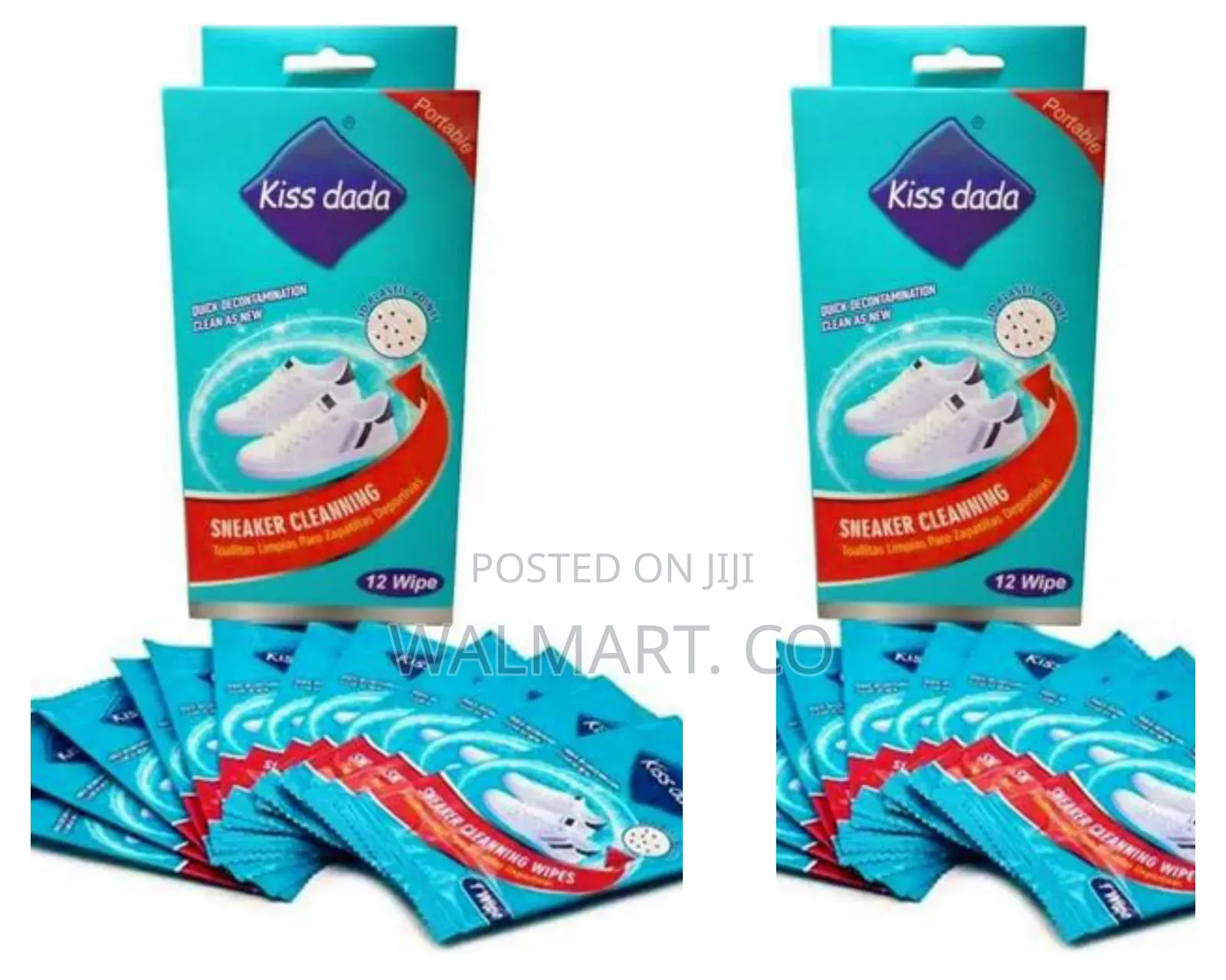 12 Pieces Sneaker Cleaning Wet Wipes