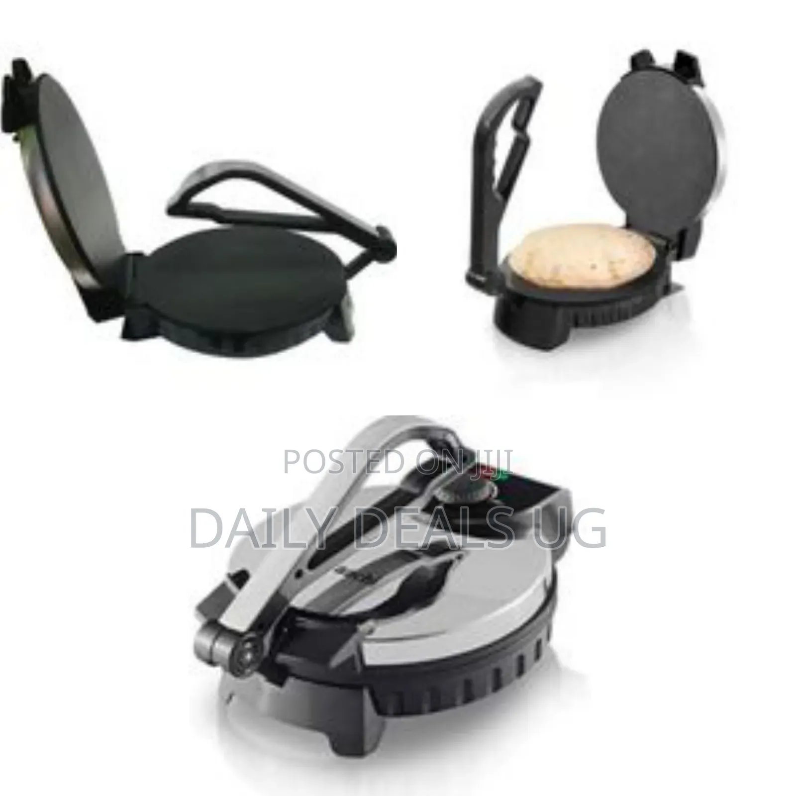 Saachi Roti/Chapati/Pizza/Bread Maker – Silver