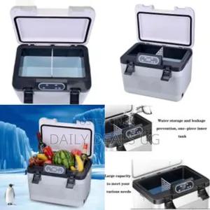 19l Portable Mini Car Refrigerator Freezer Mini Fridge, Dual-Use