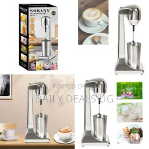 Sokany Commercial Milkshake Maker Machine Stainless Steel Drink Mixer