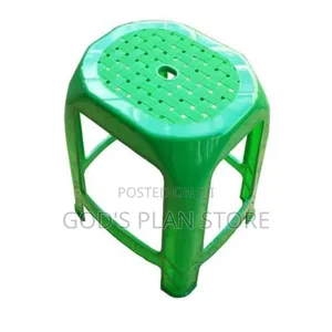Home Plastic Stool Green