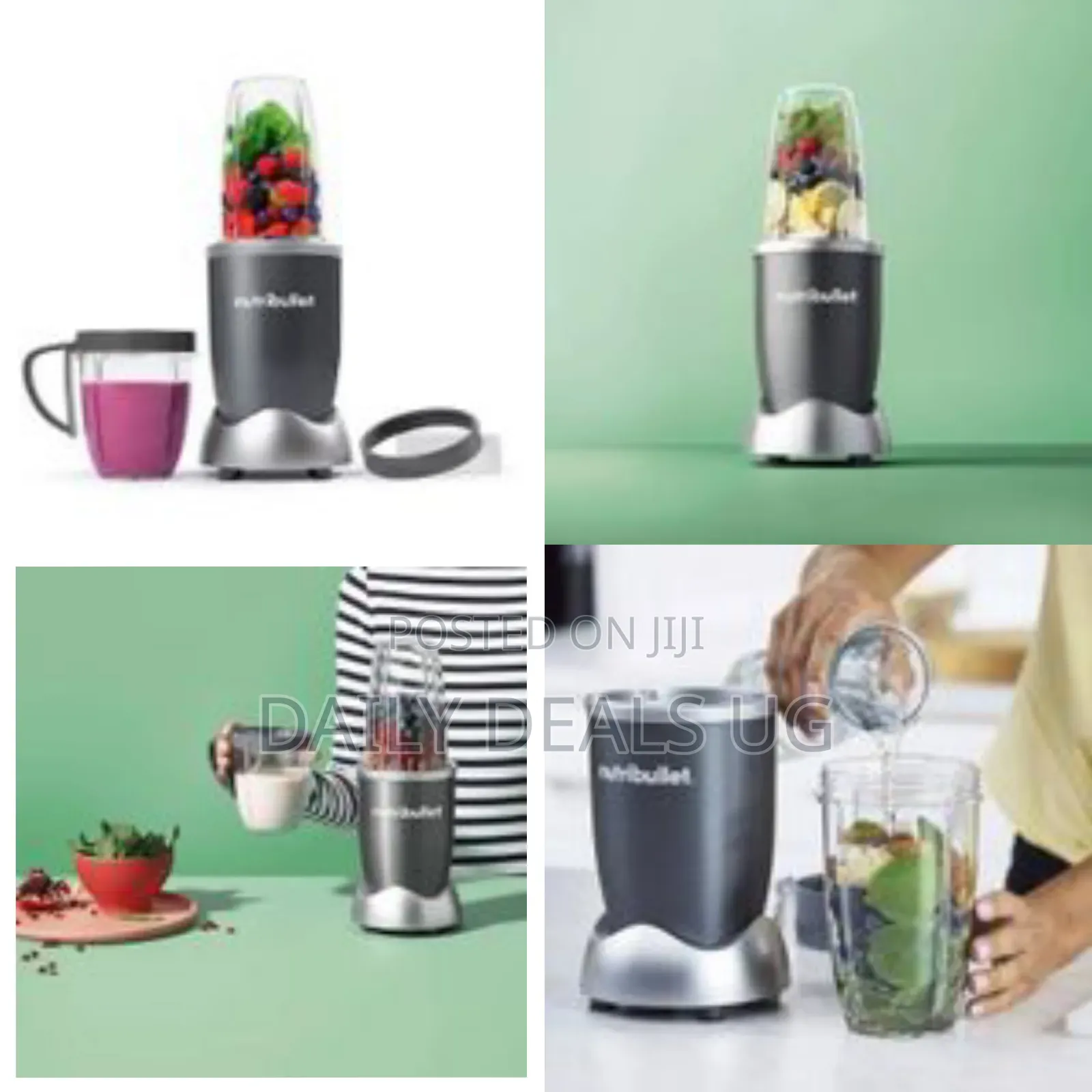 Magic Juicer 600w 8 Pieces Smoothie Nutri Blender