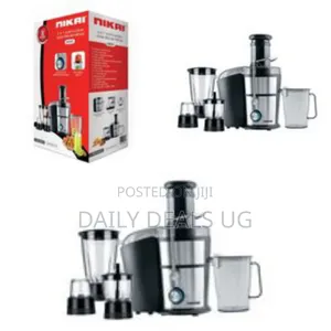 Nikai 4 In1 Juicer/Blender/Extractor/Mincer-Silver
