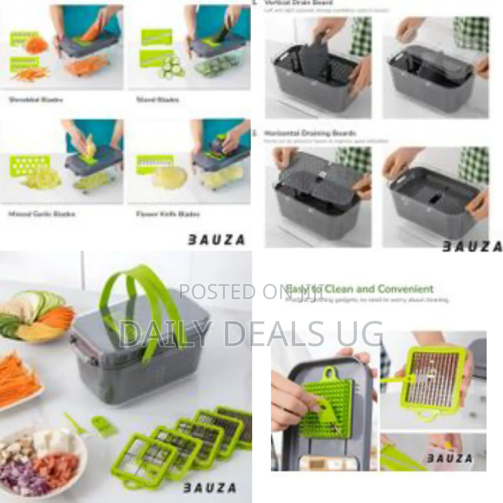 Vegetable Chopper, 22 in 1 Onion Chopper With Large Container