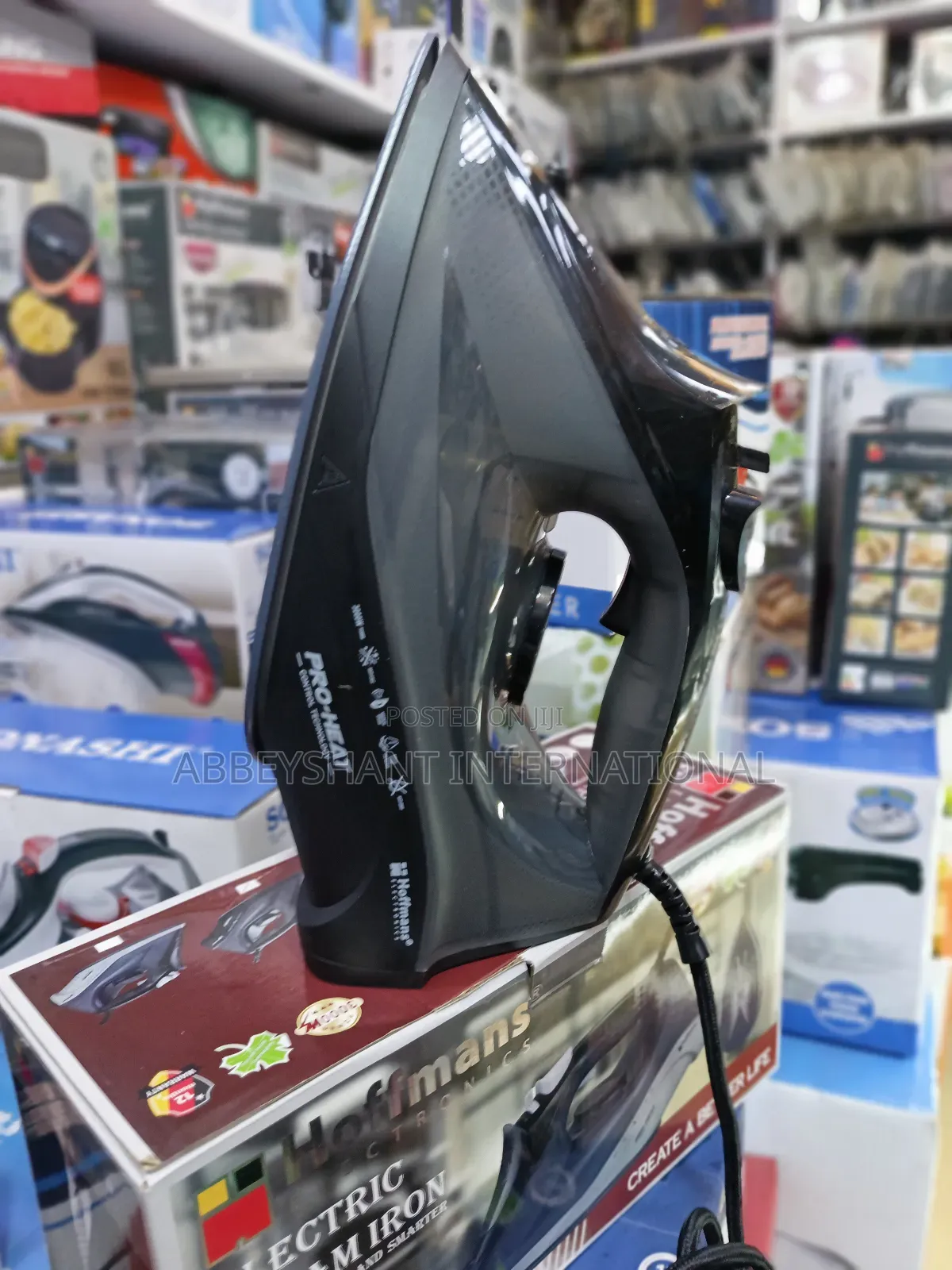 Hoffman Steam Iron Electric Flat Iron