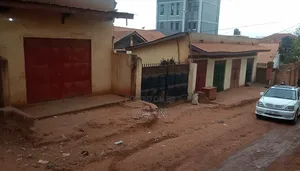 Land On Salama Road With Rental Shops And House On Sale