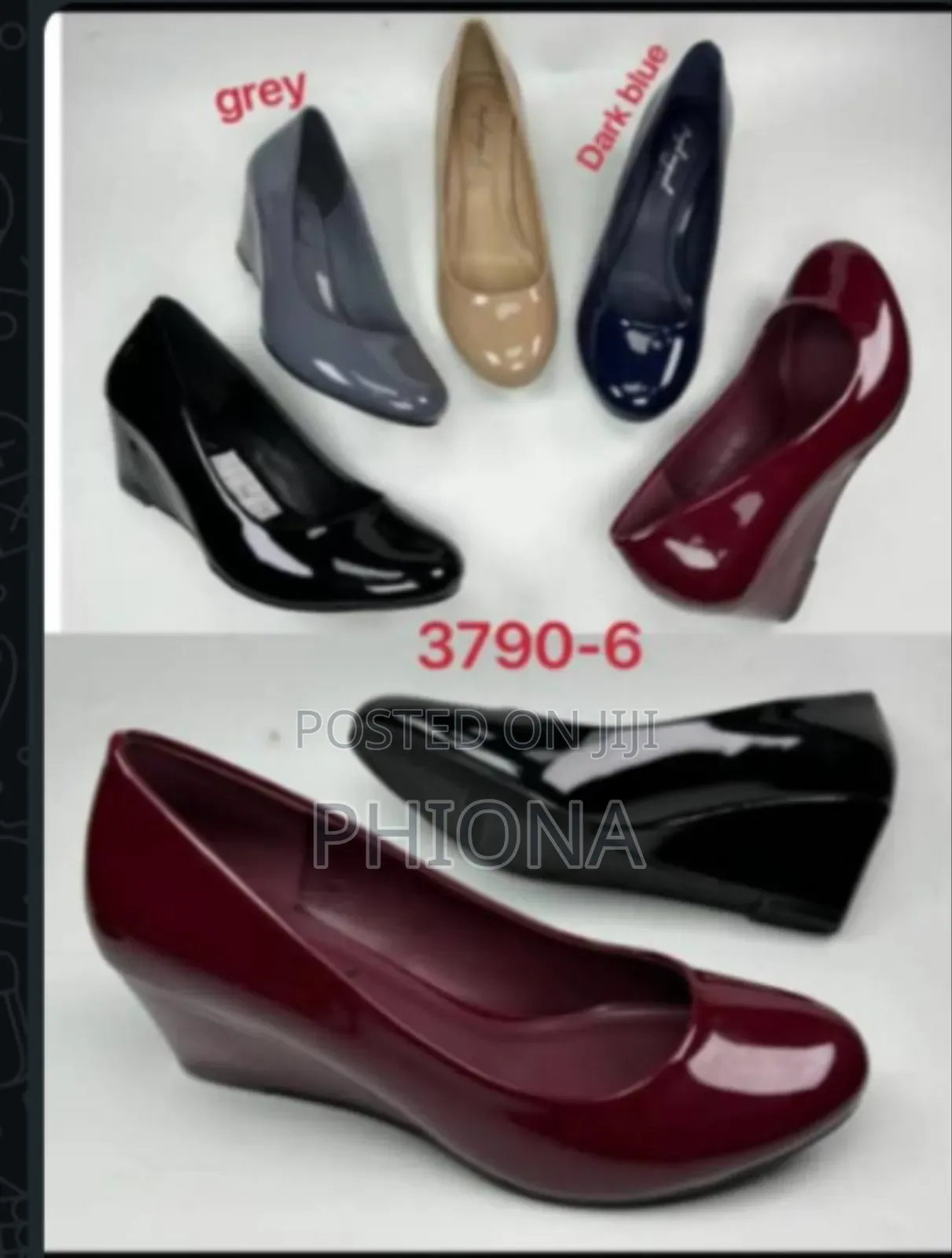 Low Wedge Closed Shoes