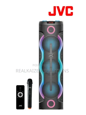 JVC Bluetooth Rechargeable Party Speaker With Microphone