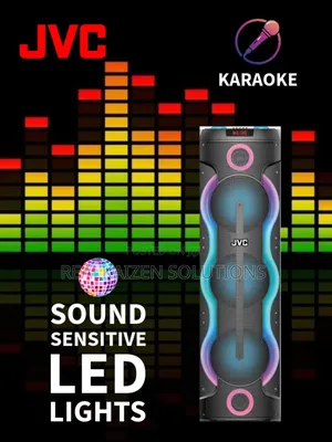 JVC Bluetooth Rechargeable Party Speaker With Microphone