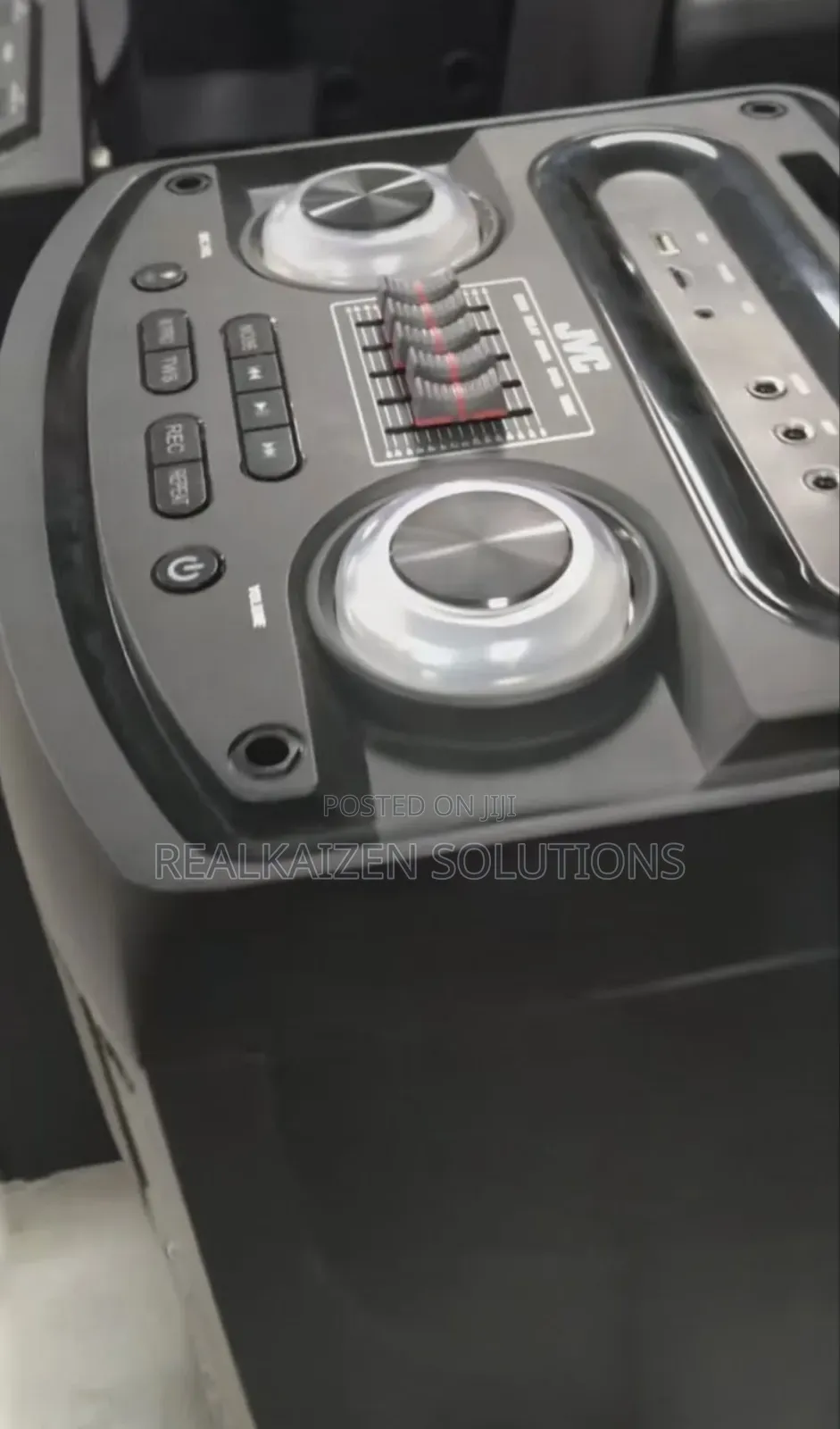 JVC Bluetooth Rechargeable Party Speaker With Microphone