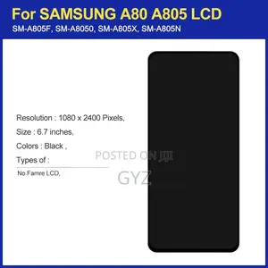 Samsunga A80 LCD Original Screen