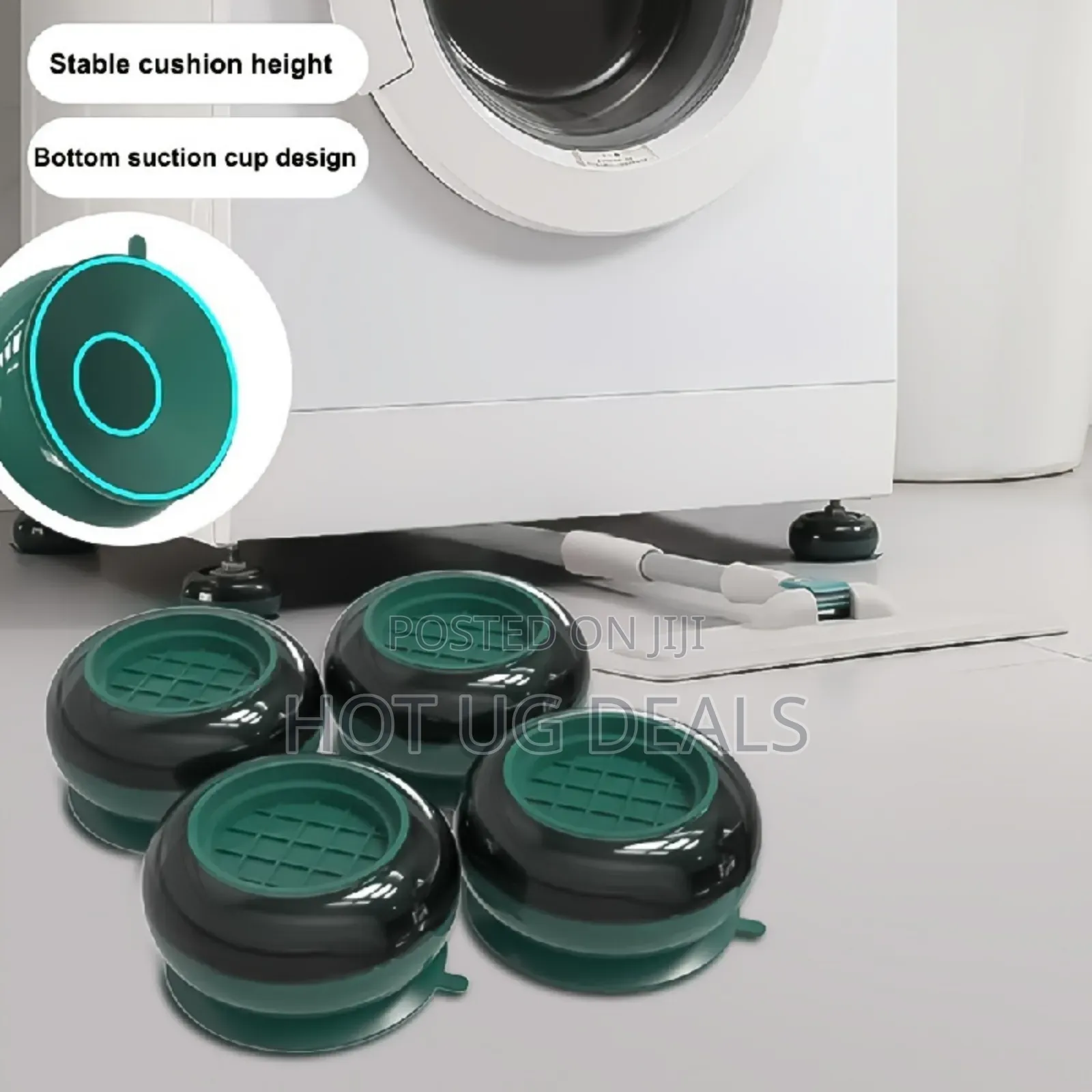 4 Pc Refrigerator Washing Machine Pad Anti Vibration Pads