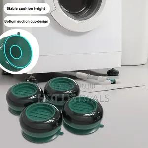 4 Pc Refrigerator Washing Machine Pad Anti Vibration Pads