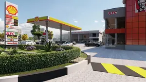 Petro Station | KFC Walk Through Installation