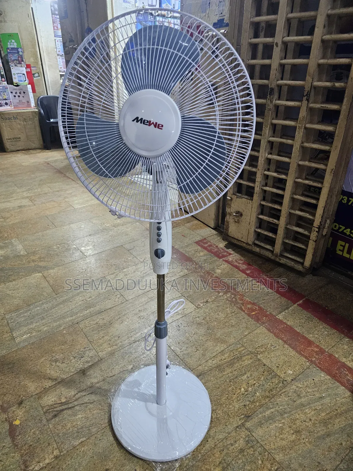 Mewe 16inches Stand Fan With Atimer