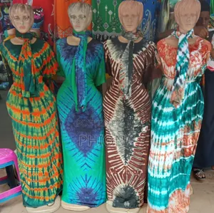 Tie and Die Dresses in Kitengi Design