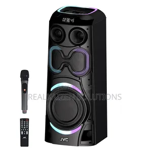 JVC Hifi Portable Party Speaker With Wireless Microphone