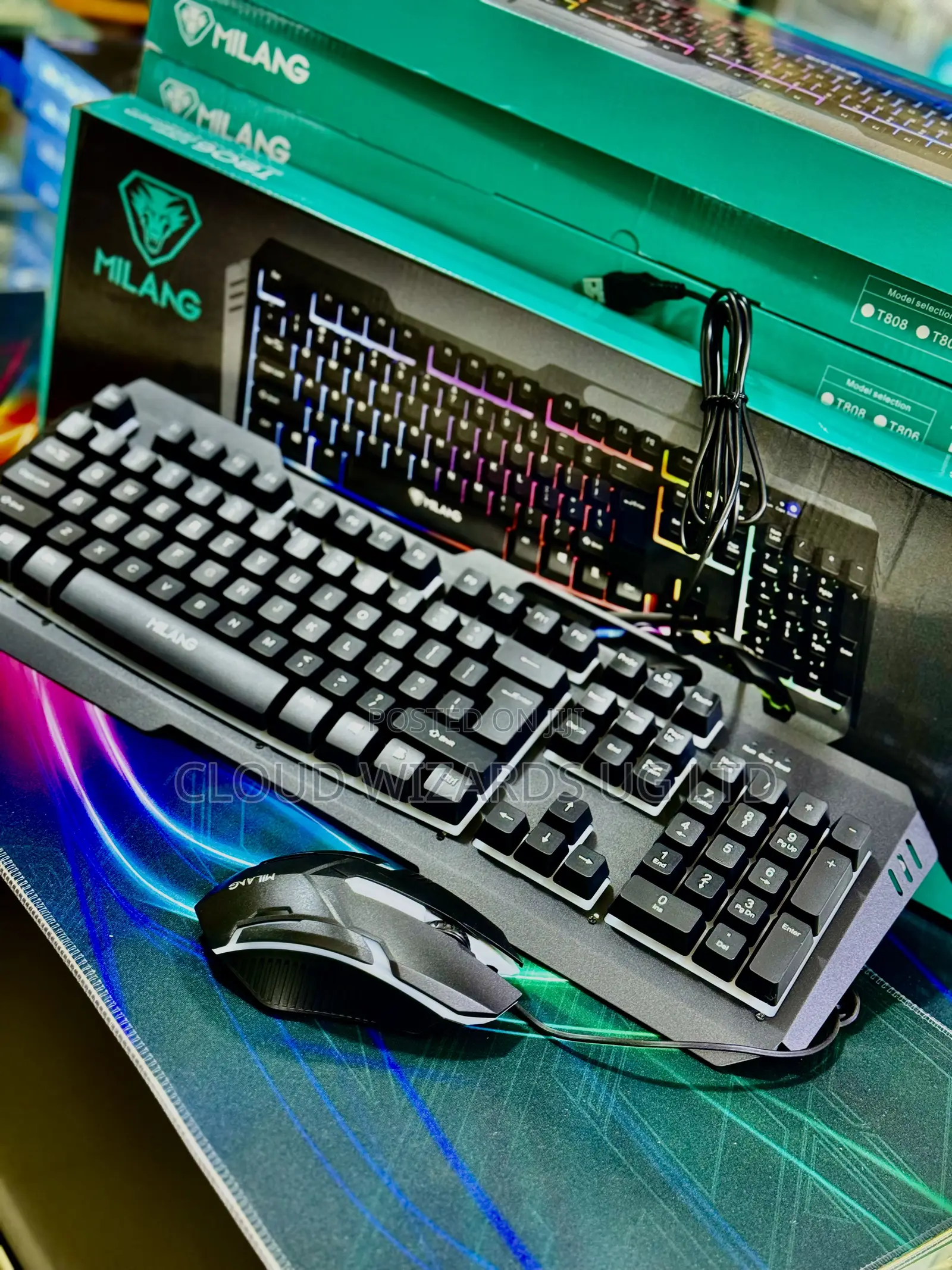 Wired Combo Keyboard and Mouse